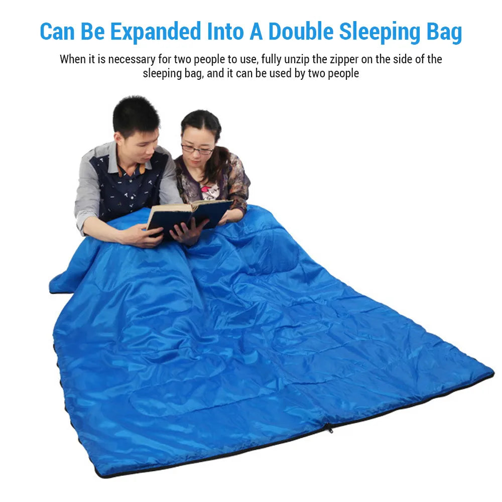 Lightweight Camping Sleeping Bag Ultralight Waterproof Warm Envelope Backpacking Sleeping Bag for Outdoor Traveling Hiking