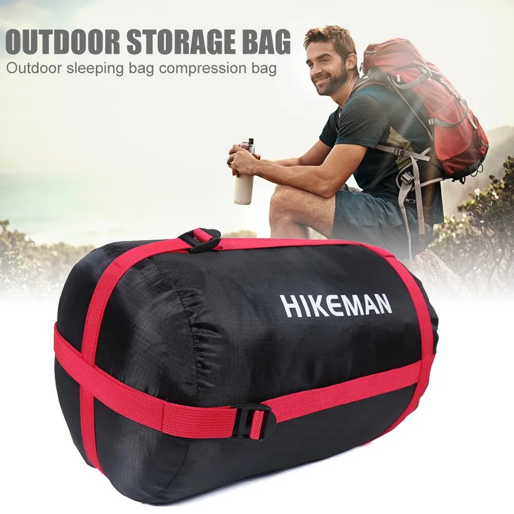 Outdoor Compression Stuff Sack Sleeping Bag Storage Package for Camping Multifunctional Travel Hiking Drifting Storage Supplies