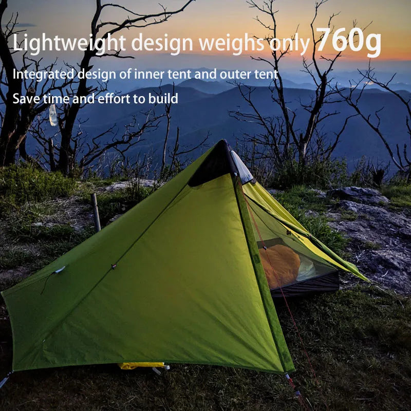 Lanshan Ultralight Camping 3/4 Season Rodless Tent