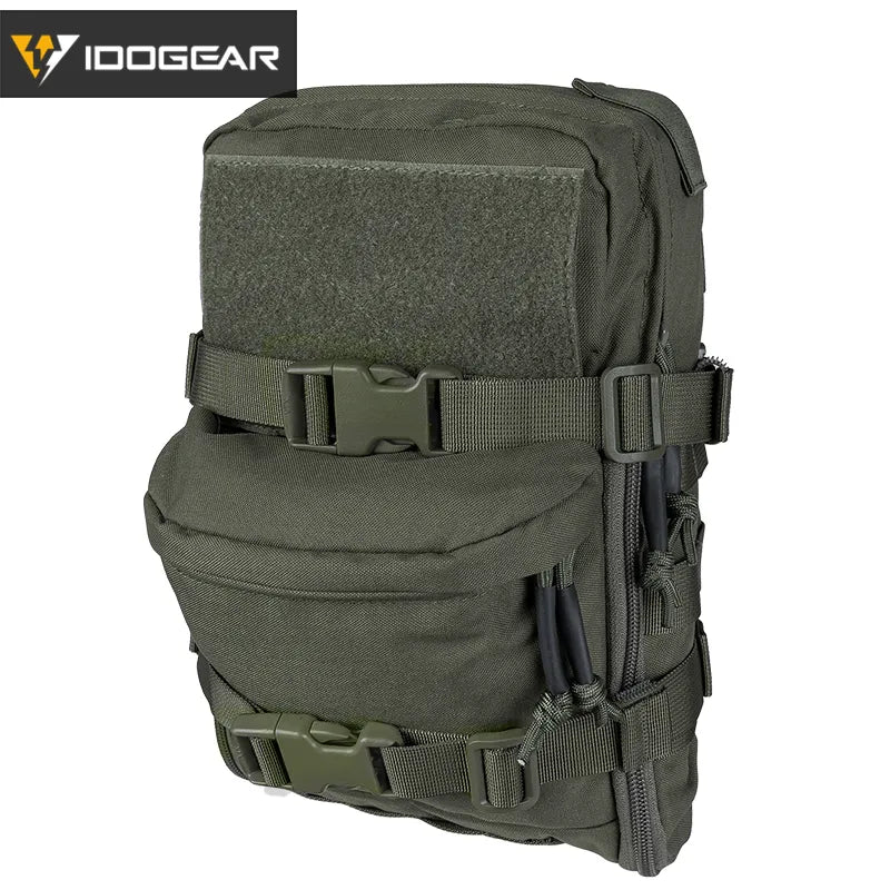 IDOGEAR Tactical Hydration Pack  Assault Molle Pouch Mini Airsoft  Outdoor Sport Water Bags 3530