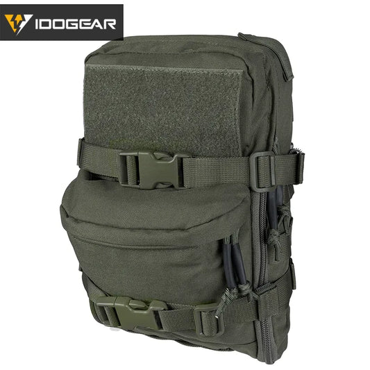 IDOGEAR Tactical Hydration Pack  Assault Molle Pouch Mini Airsoft  Outdoor Sport Water Bags 3530