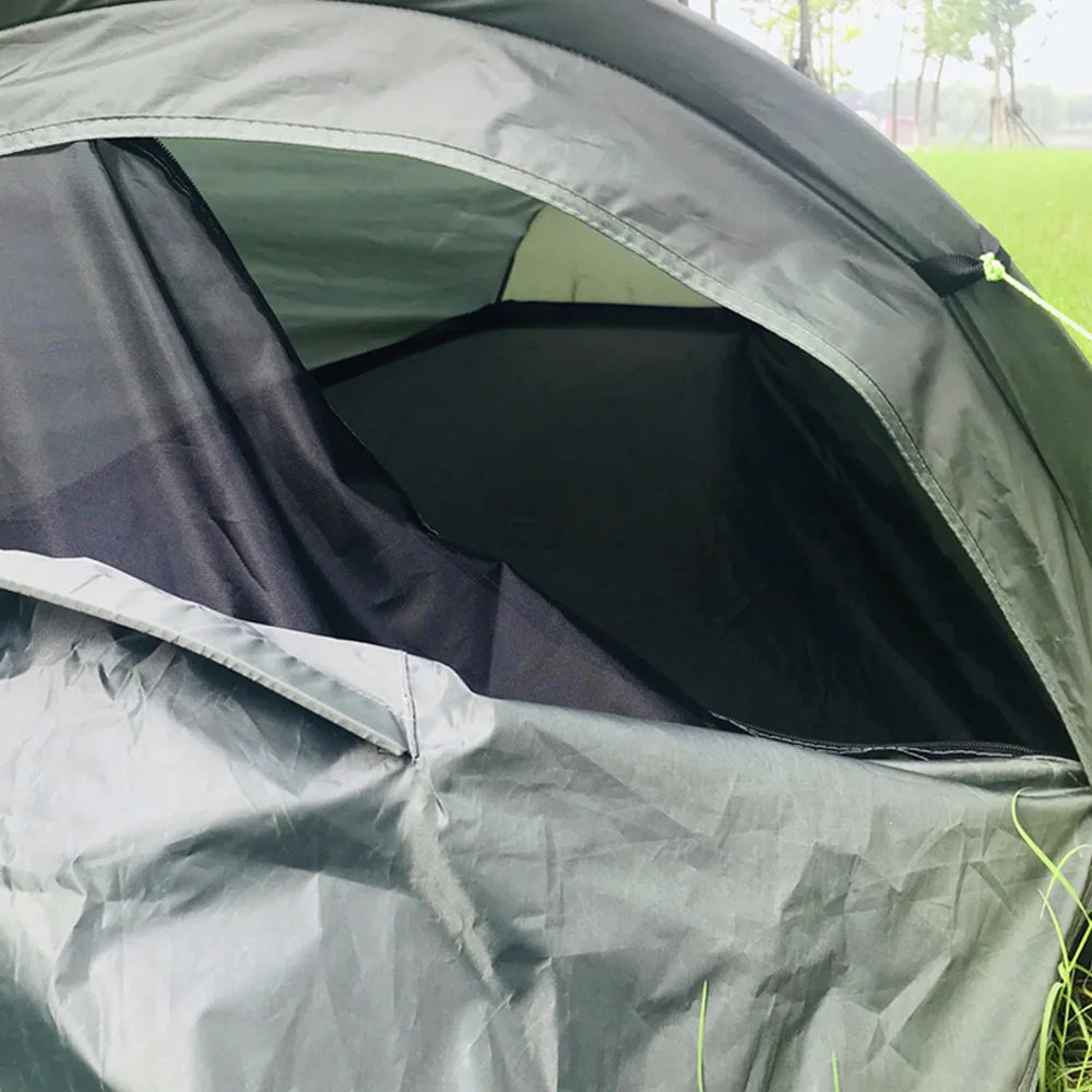 Single Person Backpacking Tent with Ground Cloth