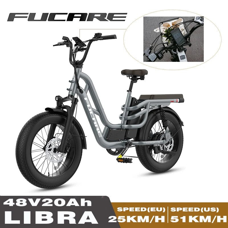 Electric Bike 750W Motor 7 Speed Adult