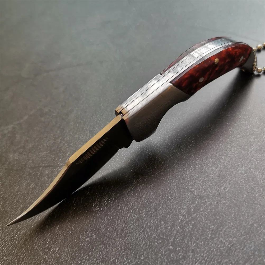 Small Folding Keychain Knife