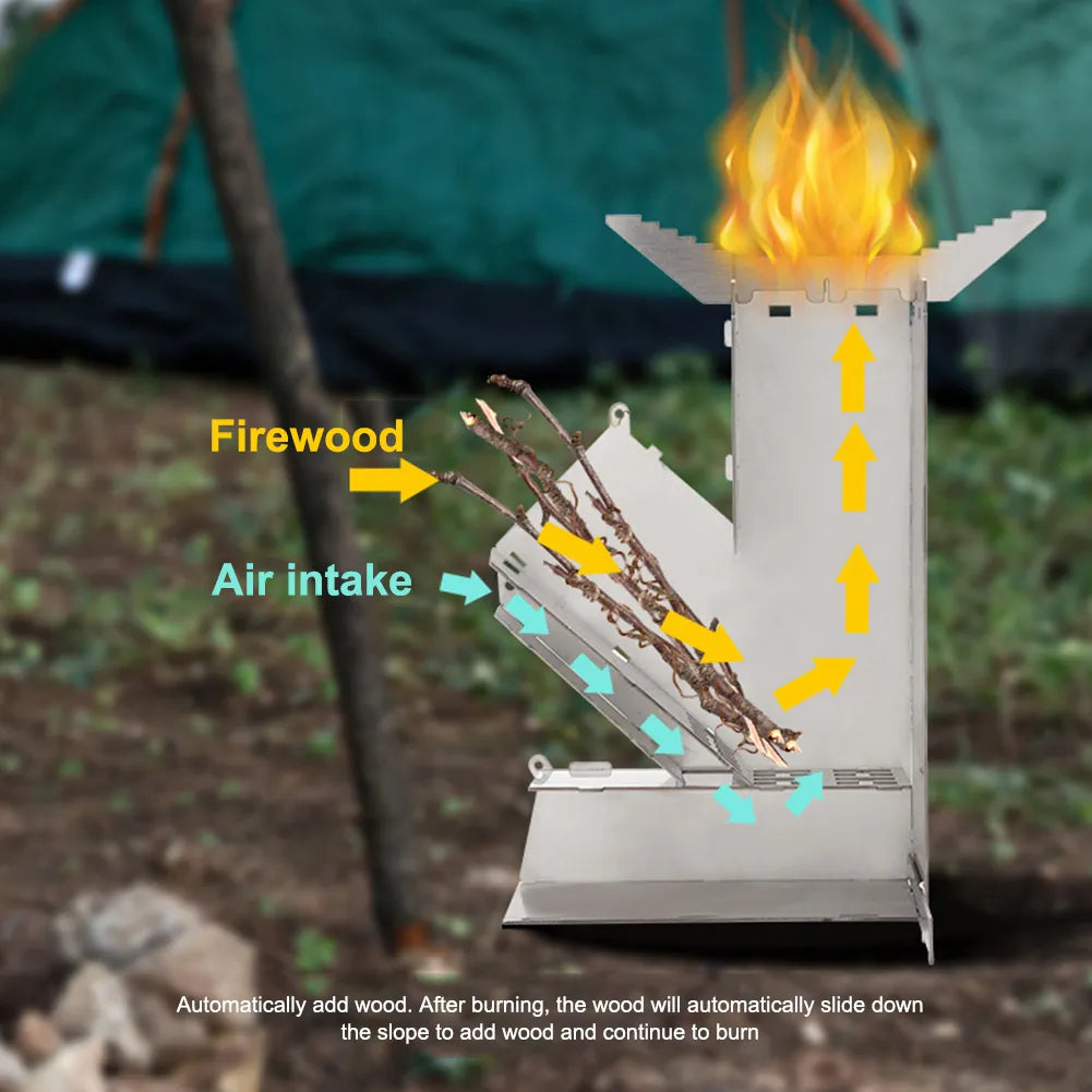 Upgraded Rocket Stove