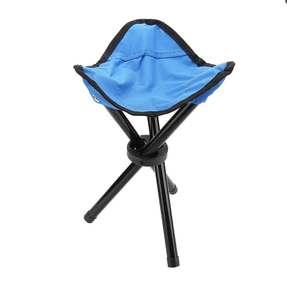 1PCS Foldable Fishing Chair Outdoor Beach Camping Chair Ultralight Folding Outdoor Portable Extended Hiking Seat Aluminum Alloy