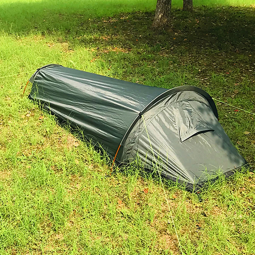 Single Person Backpacking Tent with Ground Cloth