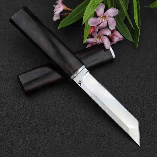 Handmade Japanese Straight Knife