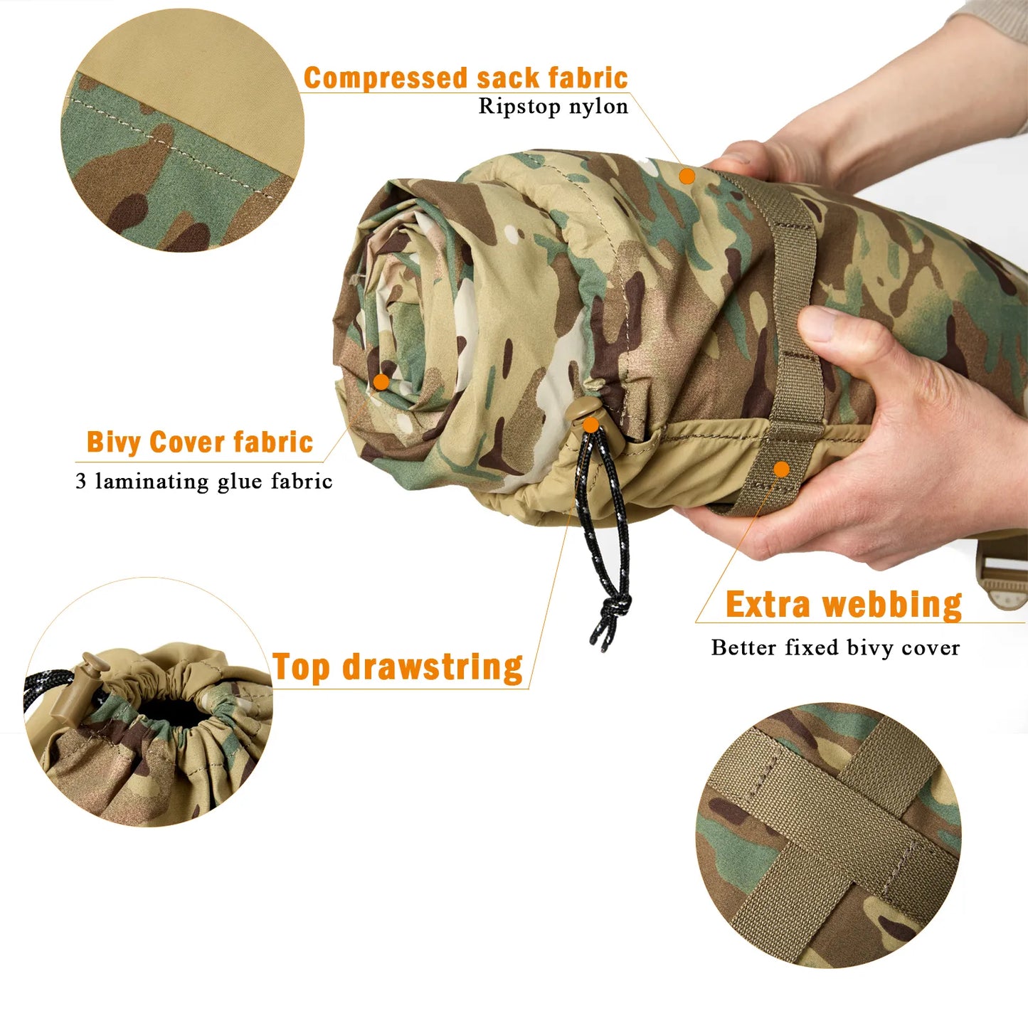 MT Bivy Cover camping naturehike Camping Supplies Waterproof Bag Only the Bag Sleep Bag For Adult Jungle Survival Camping Hiking