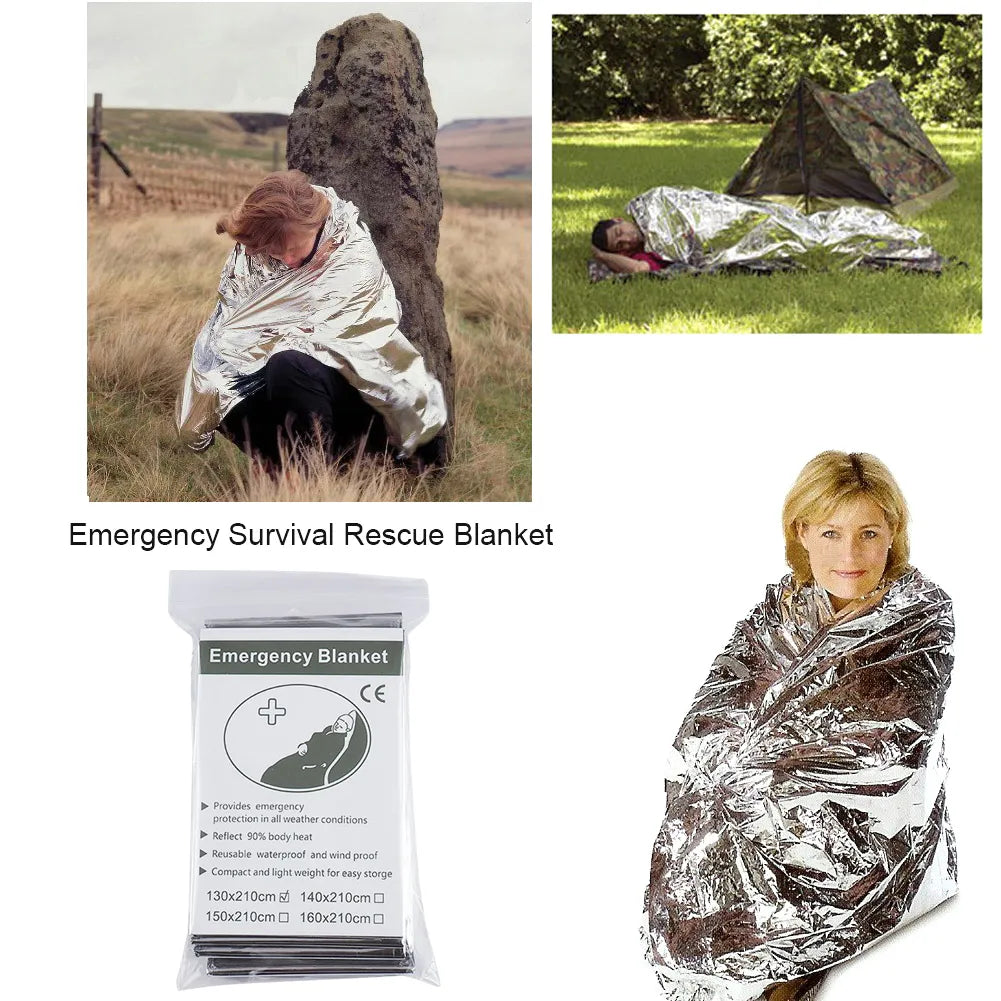 5/10/20/30pcs Emergency Blankets