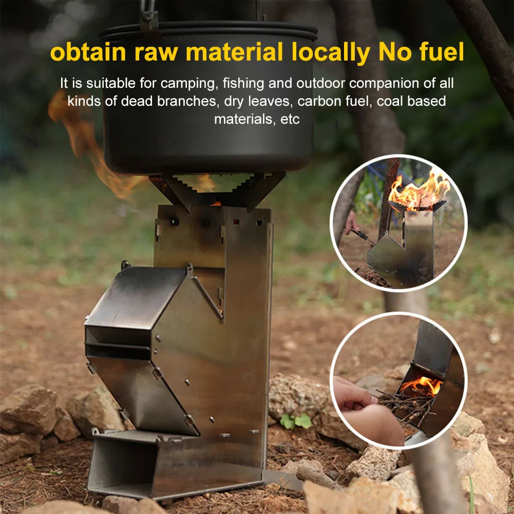 Upgraded Rocket Stove