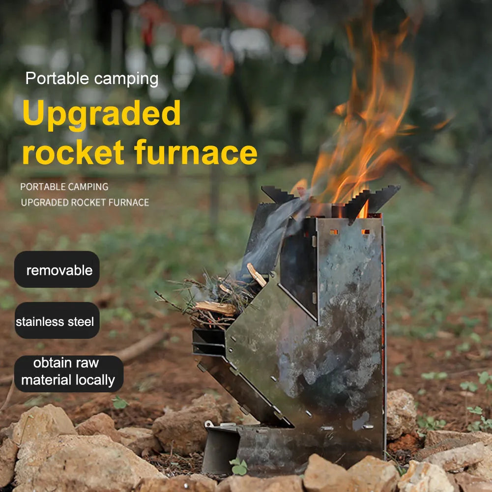 Upgraded Rocket Stove