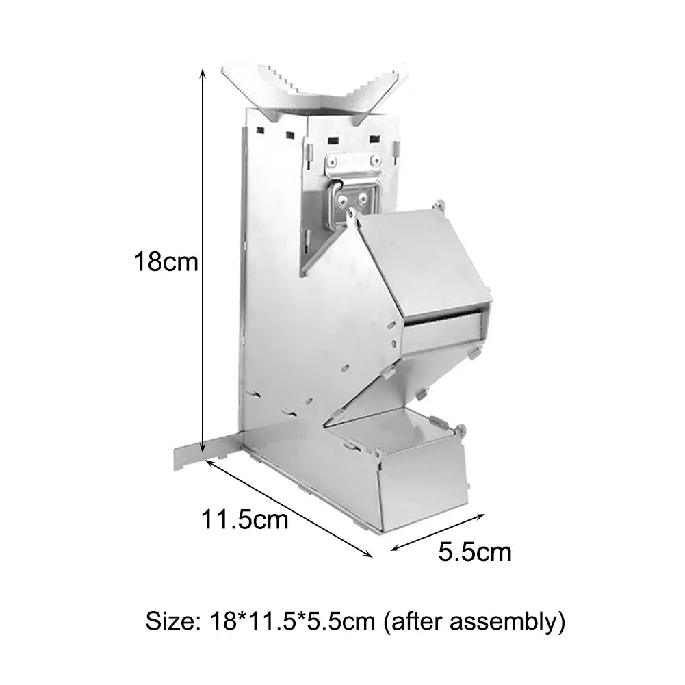 Upgraded Rocket Stove